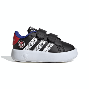 Tênis Casual Adidas Grand Court Homem-Aranha Infantil Preto