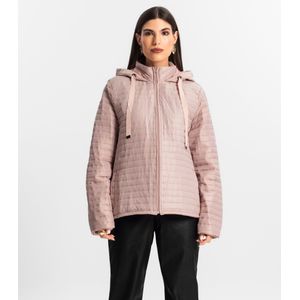 Jaqueta Feminina Com Capuz Endless Rosa