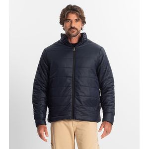 Jaqueta Masculina Em Microfibra Diametro Azul