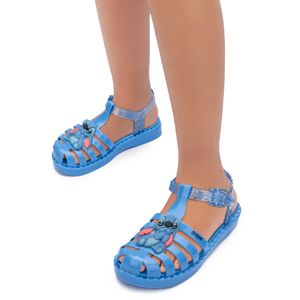 Sandália Grendene Kids Duo Stitch Infantil Azul