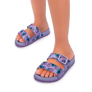 Tamanco Grendene Kids Papete Stitch Summer Infantil Azul