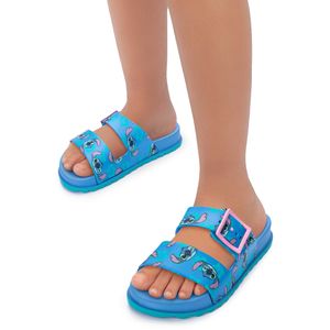 Tamanco Grendene Kids Papete Stitch Summer Infantil Azul