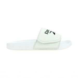 Chinelo Slide Reebok Logo Unissex Branco