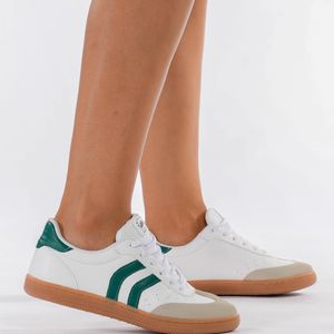 Tênis Branco Done Head Recortes Feminino