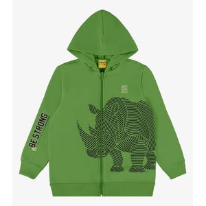 Jaqueta Infantil Com Capuz Rovitex Kids Verde