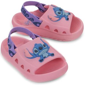 Babuche Bebê Grendene Kids Disney Stitch Queridos Menina Rosa