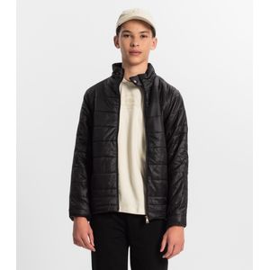 Jaqueta Puffer Juvenil Masculina Minty Preta