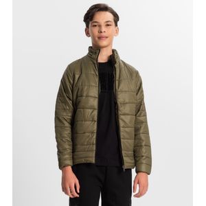 Jaqueta Puffer Juvenil Masculina Minty Verde