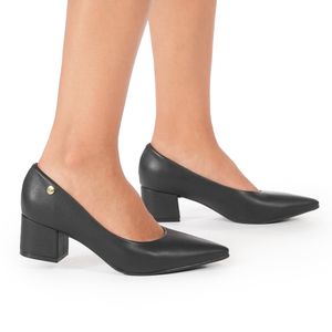 Sapato Vizzano Bico Fino Feminino Preto