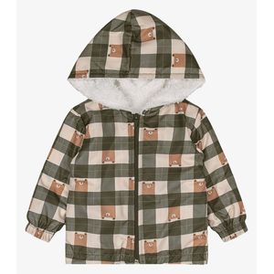 Jaqueta Infantil Com Capuz Trick Nick Verde