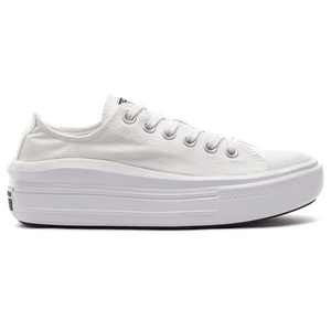 Tênis All Star Branco Converse Move Plataforma Feminino