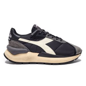 Tênis Casual Diadora Mercury Elite Preto e Branco Unissex