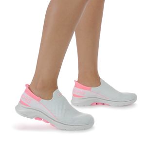 Tênis Skechers Slip On Go Walk Max Feminino Branco