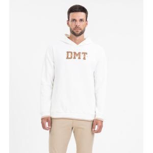 Blusão Masculino Com Capuz Moletom Diametro Bege