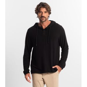 Blusão Masculino Com Capuz Diametro Preto