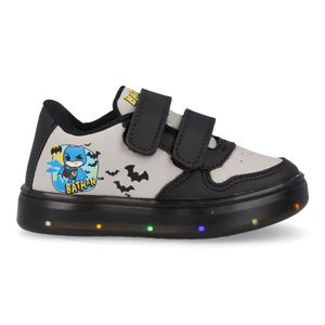 Tênis Casual Warner Batman Infantil Cinza