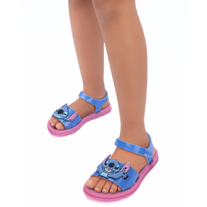 Sandália Papete Grandene Kids Disney Stitch Infantil Azul