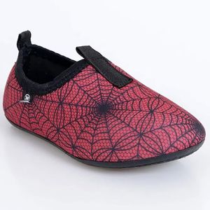 Tênis Meia Molekinho Teia Neoprene Infantil Vermelho