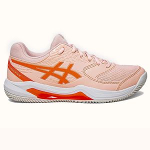 Tênis Esportivo Asics Gel-Dedicate 8 Clay Saibro Feminino Rosa