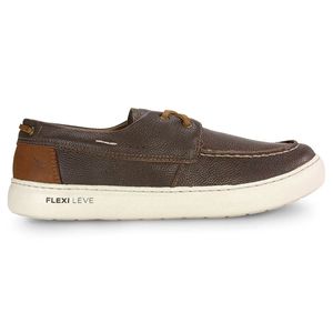 Tênis em Couro Kildare Lisboa Masculino Marrom