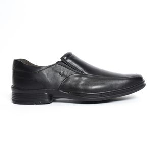 Sapato Social Rafarillo Couro Conforto Masculino Preto