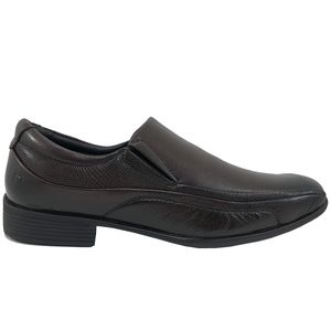 Sapato Social Conforto Couro Pipper Tradicional Masculino Marrom