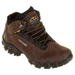 Bota Bull Terrier Alpina Dry Couro Masculina Marrom