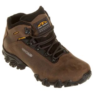 Bota Bull Terrier Alpina Dry Couro Masculina Marrom