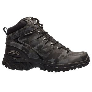 Bota em Couro Bull Terrier Swat Camuflada Masculina Marrom
