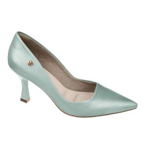 Sapato Feminino Scarpin Classic Bebece Azul Claro