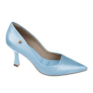 Sapato Feminino Scarpin Classic Bebece Azul