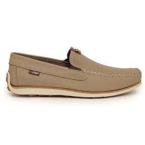 Mocassim Pegada Modern Style Cinza Masculino