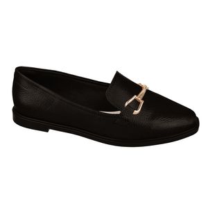 Sapato Feminino Mocassim Metal Bebece