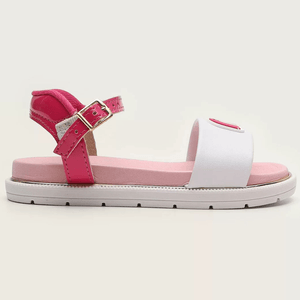 Sandália Infantil Molekinha Arco-Íris Baby Rosa