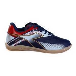 Chuteira Futsal Diadora Mondiale II Infantil Marinho