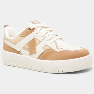 Tênis Casual Vizzano Básico Feminino Off White e Bege