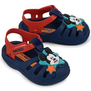 Babuche Bebê Disney Mickey Magic Menino Azul