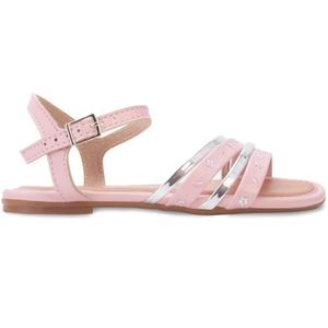 Sandália Infantil Molekinha Glamour Menina Rosa
