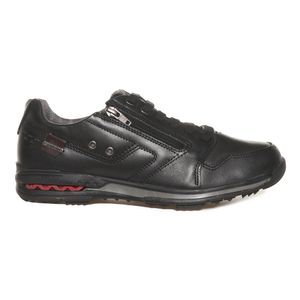 Sapatênis Pegada Couro Masculino Preto