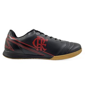 Chuteira Futsal Flamengo Oxn Dynamic 2 Masculina Preta