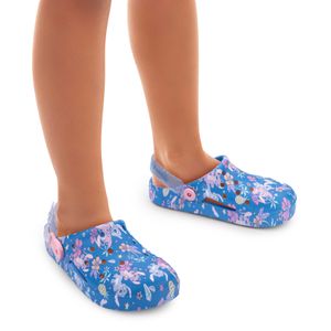 Babuche Grendene Feminino Azul