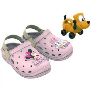 Babuche Infantil Disney Pluto Menina Grendene Kids Rosa