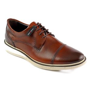 Sapato Social Democrata Bay Masculino Marrom
