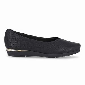 Sapatilha Bico Redondo Piccadilly Feminina Preta