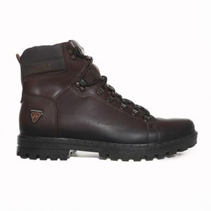 Bota Pegada Coturno Masculino Marrom
