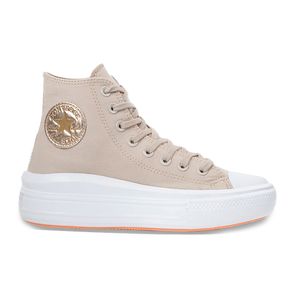 Tênis Converse All Star Chuck Taylor Move HI Feminino Bege