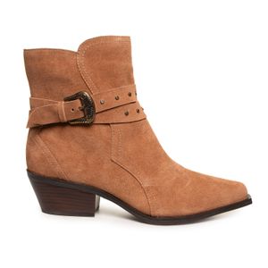 Bota Bottero Couro Cano Baixo Castanho
