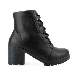 Bota Coturno Valesca Feminino Preto