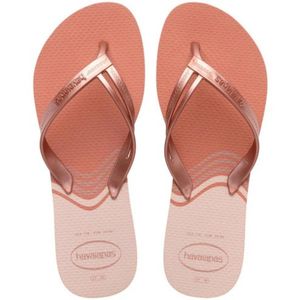 Chinelo Havaianas Elegance Print Feminino Rosa