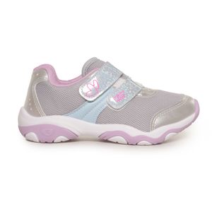 Tênis Kidy Play Com Brinquedo Calce Fácil Infantil Prata